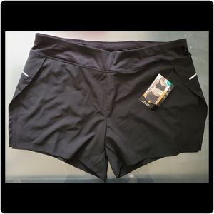 Running Shorts w/ Bike Shorts